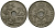 Бельгия 25 сантимов 1921 Belgie KM 69 медно-никель 4165-821