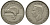 Новая Зеландия 1 флорин 1941 Георг VI (1936-1952), птичка киви KM 10.1 серебро 272-1524