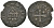 Лозанна, Швейцарские кантоны 1 денье ND (1275-1350) HMZ 1 485k серебро 441-1232