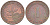 ФРГ 1 ПФЕННИГ 1950 G KM 105, J.380 сталь плакированная медью 3955-519