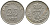 Дания 25 эре 1955 N; S, Фредерик IX (1947-1972) KM 842.1 медно-никель 28-1121