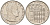 Монако 1 франк 1982 Ренье III (1949-2005) KM 140 никель 190-542