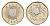 Мальта 5 центов 1991 краб KM 95 медно-никель UNC 4689-1146