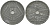 Бельгия 25 сантимов 1943 Belgique-Belgie, Леопольд III (1934-1947) KM 131 цинк 4579-246