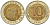 СССР 10 рублей 1991 ЛМД, ГКЧП KM 295, Федорин 15 биметалл 4128-116