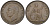 Великобритания 1 пенс 1940 Георг VI (1936-1952) Spink 4114, KM 845 бронза    4367-821
