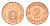 Латвия 2 сантима 2009 KM 21 сталь плакированная медью UNC 4694-1034