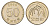 Южная Корея 50 вон 2006 KM 34 медь цинк никель UNC 4608-1161