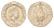 Гибралтар 20 пенсов 1999 KM 777 медно-никель UNC 4668-528