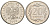 Польша 20 грошей 2009 MW Y 280 медно-никель UNC 4618-143
