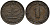 ФРГ 1 пфенниг 1969 D KM 105, J.380 сталь плакированная медью 99-269
