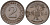 Германия 2 рентенпфеннига 1924 G KM 31, J.307, Weege 3 медь 4584-624