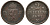Норвегия 2 скиллинга 1871 с розами KM 336.1 медь 26-739