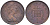 Великобритания 1 пенни 1977 Елизавета II (1952-2022) KM 915, Spink 4237 (B1) бронза    4147-354