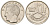 Бельгия 1 франк 1991 Belgique, Бодуэн I (1951-1993) KM 170 нержавеющая сталь aUNC 4618-459