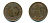 ГЕРМАНИЯ 1 РЕЙХСПФЕННИГ 1935 F J 313, KM 37 бронза 46-1126