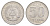 ГДР 50 пфеннигов 1982 KM 12.2 алюминий UNC 4629-844