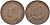 Великобритания 1/2 пенни 1952 Георг VI (1936-1952) KM 868, Spink 4118 бронза 4592-336