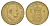 Дания 1 крона 1948 N, Фредерик IX (1947-1972) KM 837 алюминиевая бронза 4638-716