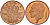 БЕЛЬГИЯ 50 САНТИМОВ 1993 BELGIE, БОДУЭН I (1951-1993) KM 149.1 бронза 214-654