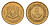 Ливия 5 дирхамов 1975 год-тип KM 13 сталь плакированная латунью UNC 4679-459