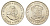 ЮАР 20 центов 1961 Ян ван Рибек KM 61 серебро UNC 1527-1411