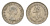 Родезия и Ньясаленд 3 пенса 1957 Елизавета II (1952-2022), цветок глориоза KM 3 медно-никель 4596-937