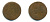 РОССИЯ 1 КОПЕЙКА 1759 медь 61-436