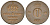 Швеция 1 эре 1967 U, Густав VI Адольф (1950-1973) KM 820 бронза 220-1012