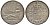 Испания 2 песеты 1870 (73) DE-M KM 654 серебро серебро 4566-642
