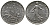 Франция 1/2 франка 1991 сеятель KM 931.1 никель 93-1425