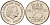 Нидерланды 25 центов 1972 Юлиана (1948-1980) KM 183 никель    4598-466