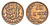 Люксембург 25 сантимов 1947 Шарлотта (1918-1964) KM 45 бронза 4115-435