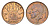 Бельгия 50 сантимов 1987 Belgique, Бодуэн I (1951-1993) KM 148 бронза UNC 4705-235