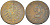 ГЕРМАНИЯ 2 ПФЕННИГА 1874 F, СТАРОГЕРБОВКА KM 2, J. 2, Weege 3 медь 212-442