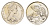 Новая Зеландия 5 центов 1983 Елизавета II (1952-2022), ящерица гаттерия, тираж 25.000 экземпляров KM 34 медно-никель BU 4651-217