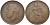 Великобритания 1 пенни 1917 Георг V (1910-1936) KM 810, Spink 4051 бронза 115-122