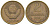СССР 2 копейки 1985 Y 127a, Schon 76a латунь 4564-663