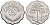 Ирак 5 филсов 1975 АН1395, три пальмы KM 125а нержавеющая сталь 4589-1217