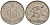 Люксембург 1 франк 1924 сталевар, Шарлотта (1918-1964) KM 35 никель 4603-1044