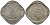Британская Индия 1/2 анна 1947 Георг VI (1937-1952) KM 535.2 медно-никель 4549-526
