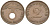 ГЕРМАНИЯ 2 РЕЙХСПФЕННИГА 1939 G KM 90, J. 362 бронза 261-1036