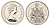 Канада 50 центов 1982 Елизавета II (1952-2022), герб KM 75.3 никель PROOF-LIKE (BU) 413-4633