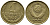 СССР 1 КОПЕЙКА 1990 Федорин 180, ММД, ЦИФРЫ ДАТЫ РАССТАВЛЕНЫ KM 126a латнуь 4392-327