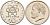 Греция 10 драхм 1998 Демокрит KM 132 медно-никель UNC 92-414