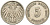 ГЕРМАНИЯ 5 ПФЕННИГОВ 1907 E KM 11, J. 12 медно-никель 105-124