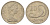 Фиджи 20 центов 1975 Елизавета II (1952-2022), китовый зуб KM 31 медно-никель 4698-1156