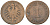 Германия 1 пфенниг 1874 E, старогербовка KM 1, J. 1 медь 4623-432