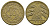 ГЕРМАНИЯ 10 РЕНТЕНПФЕННИГОВ 1924 A KM 33, J. 309, Weege 8 алюминиевая бронза 4380-924