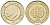Турция 10 курушей 2010 KM 1241 медь цинк никель 4608-132